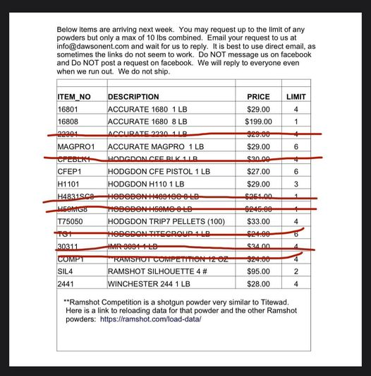 To DAWSON ENTERPRISES